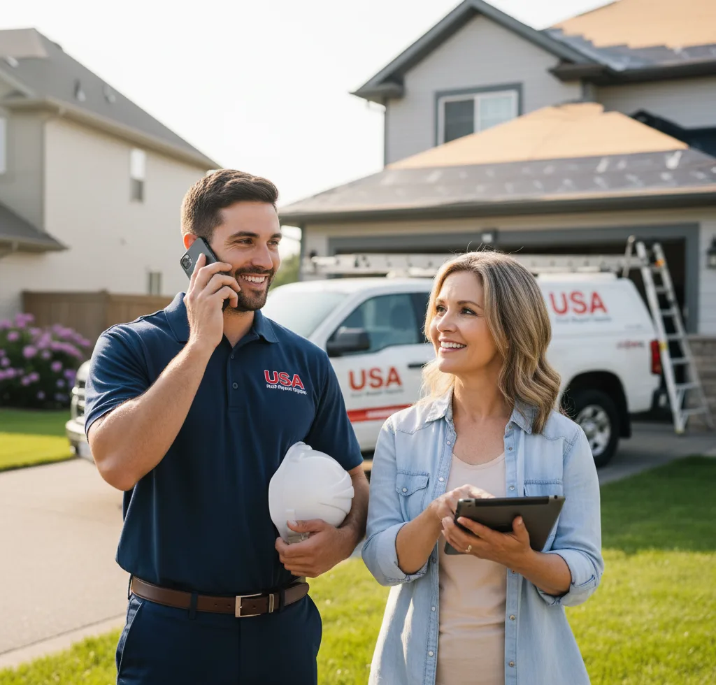 USA Roof Repair Experts customer support in Oxford